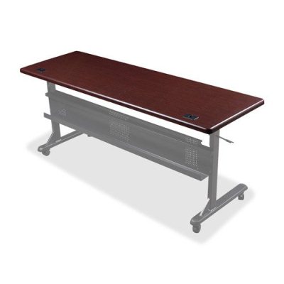 BALT Flipper Training Table Top, Rectangular, 72w x 24d, Mahogany